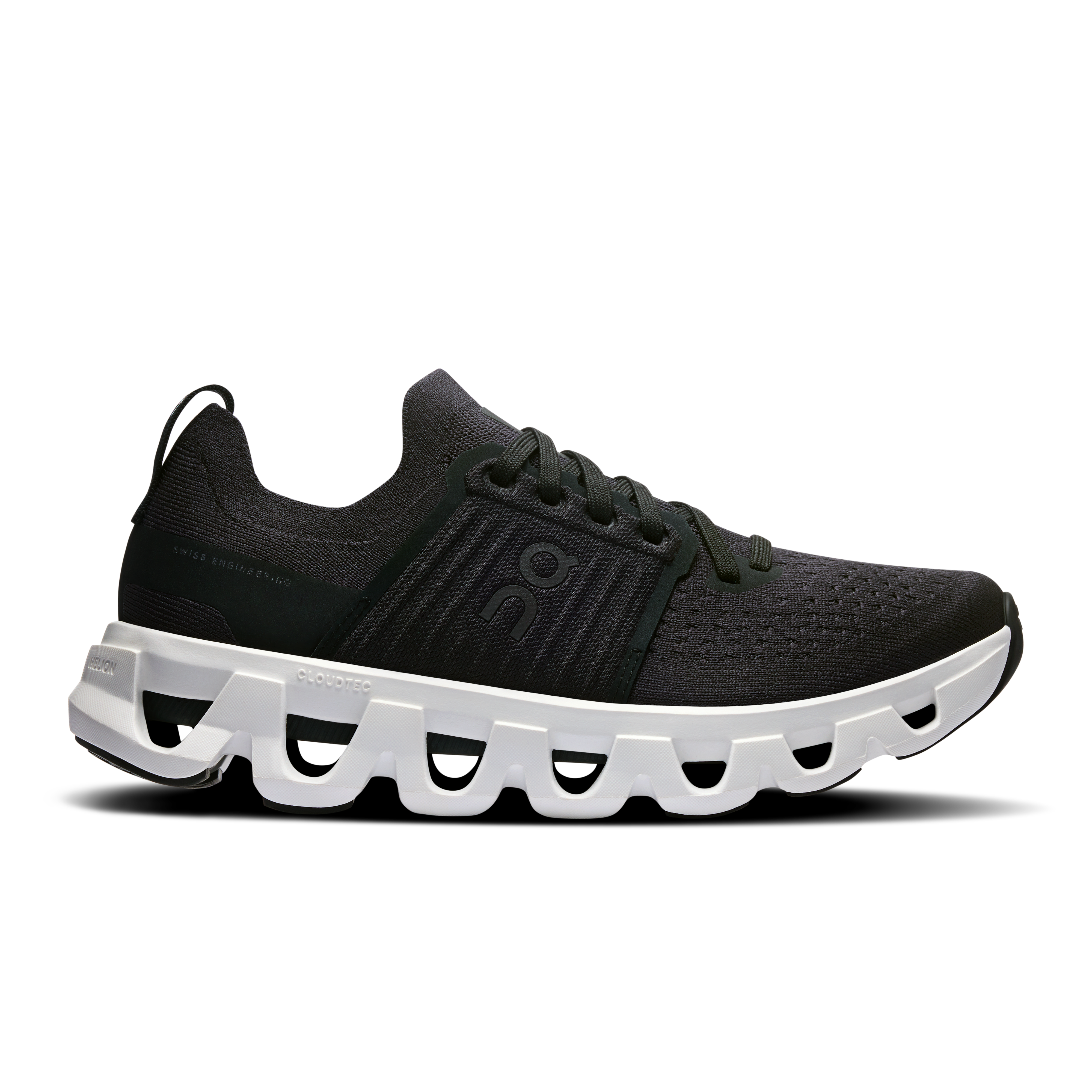 On Cloudswift Running Shoes Women Black/White - Main Image
