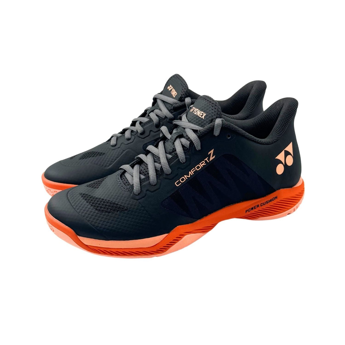 Yonex Power Cushion Comfort Z3 Badminton Shoes Men - Dark Gun/Orange Badminton Shoes Yonex