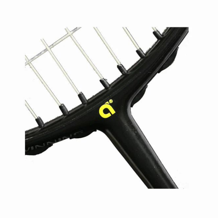 Apacs W-120g Badminton Training Racket (Strung), Black/Pink, detail view