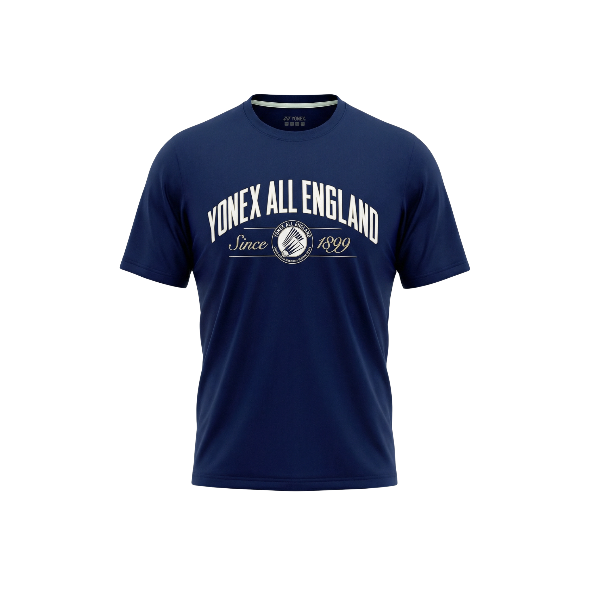 Yonex All England 1899 Crew Neck SS Top 26 - Oxford Navy Oxford Navy Clothing Yonex