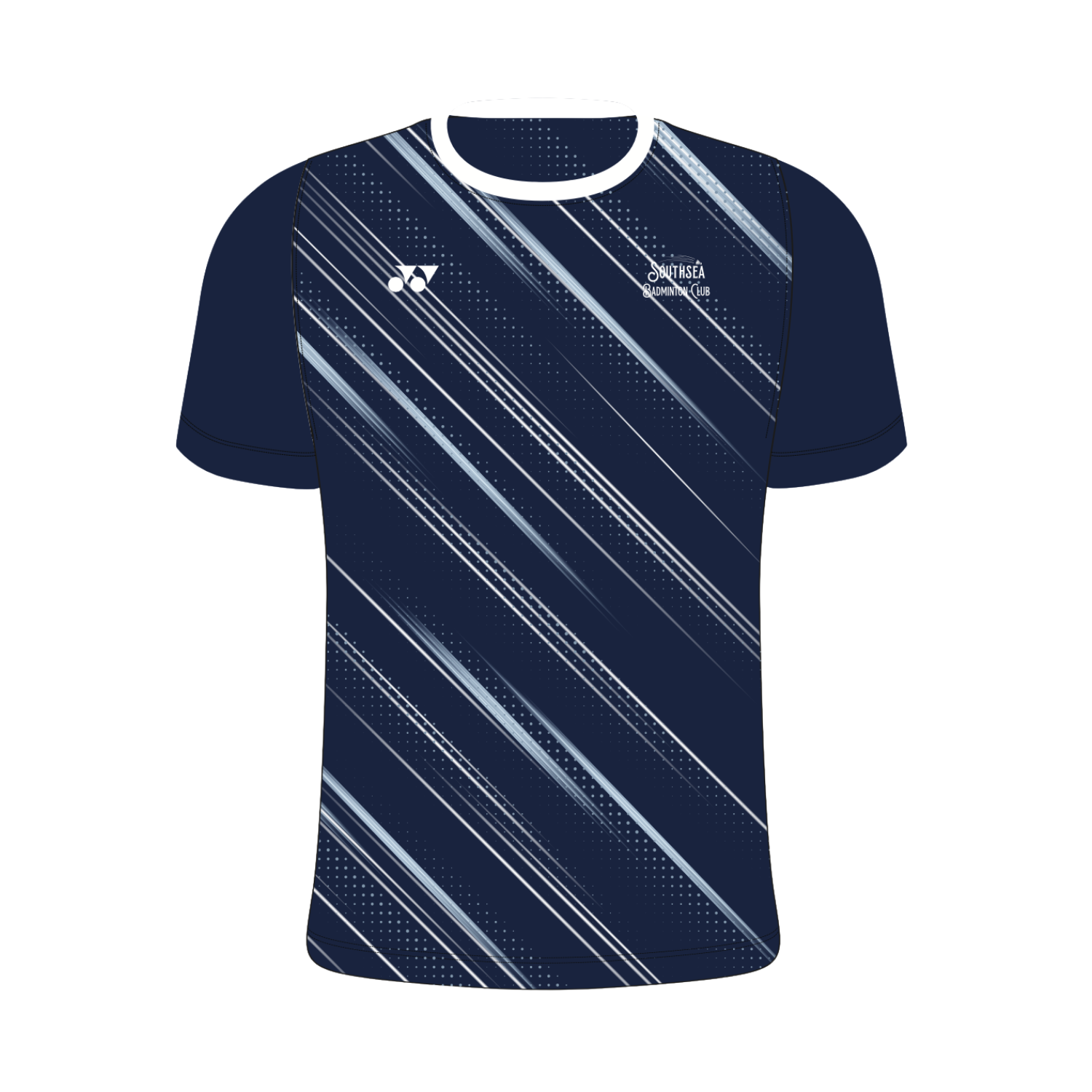 Southsea BC 2026 T011 Flash Crew Yonex T-Shirt Men - Navy