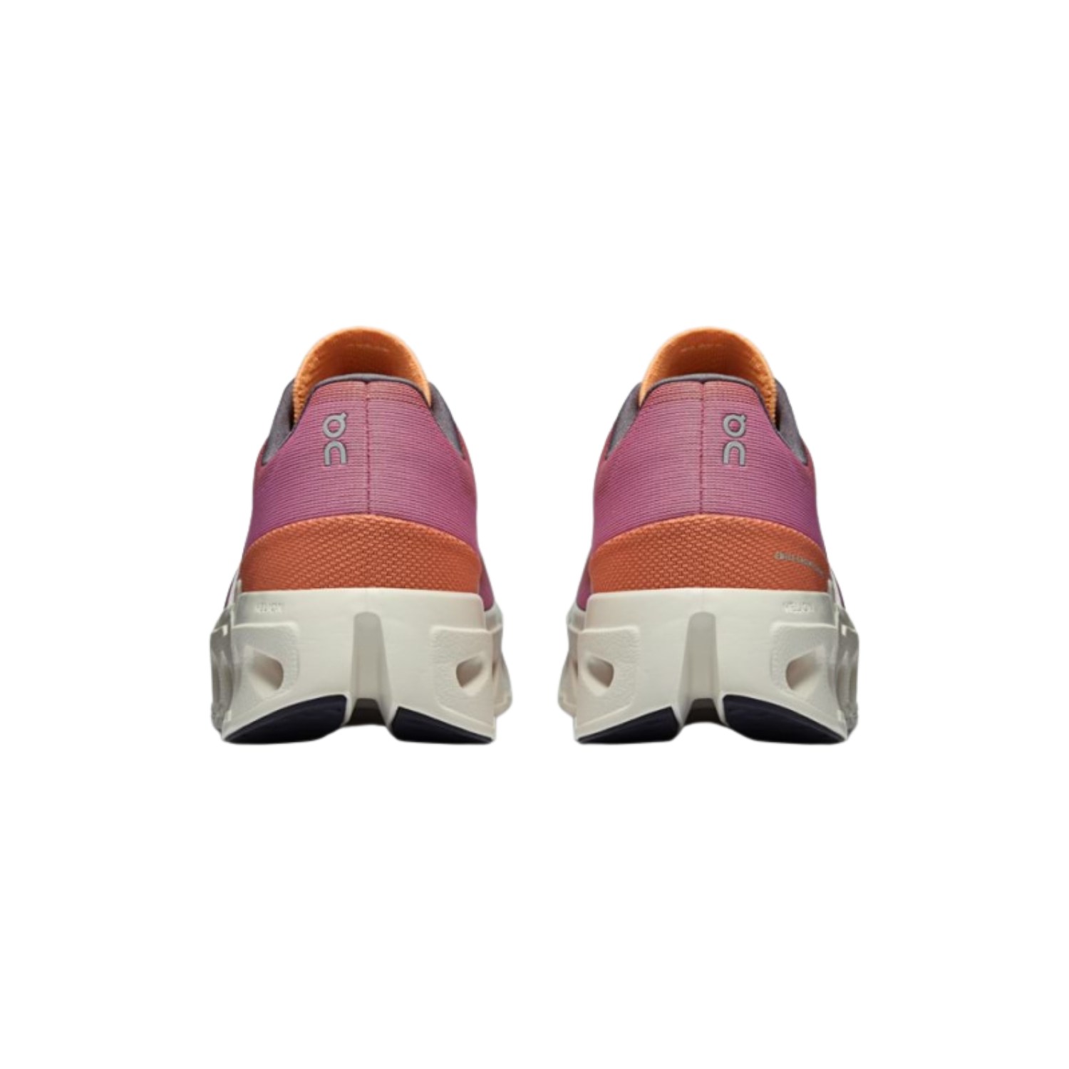 On Cloudeclipse Running Shoes Women - Tangerine/Ivory