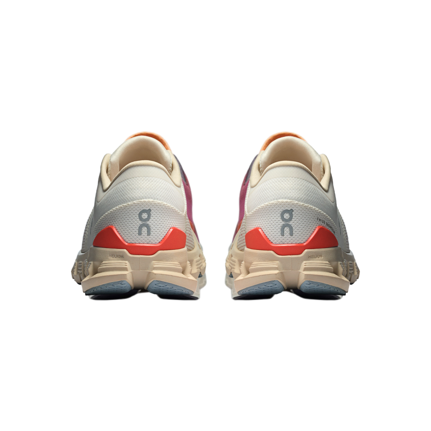 On Cloud X 4 Shoe Women Ivory/Salmon