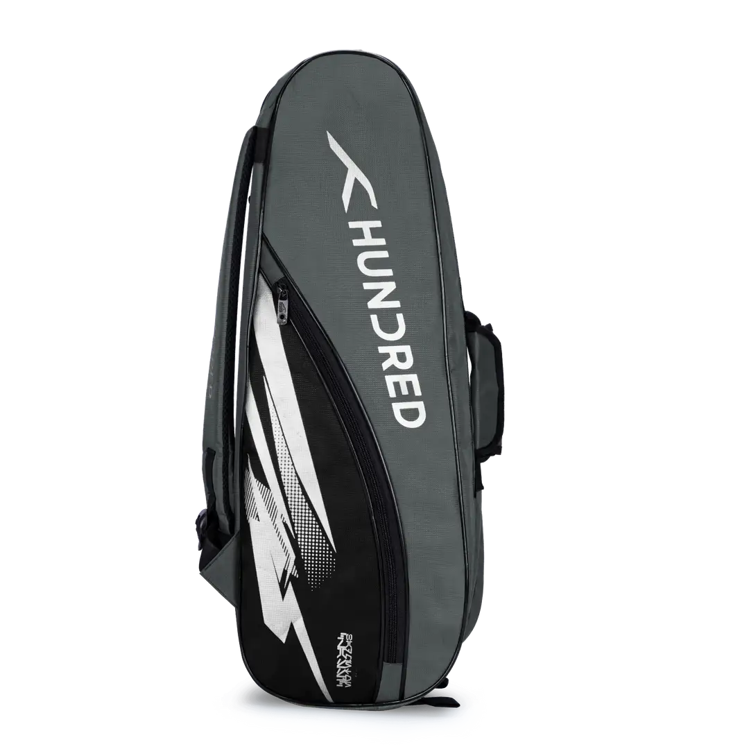 Hundred Cosmogear Badminton Kitbag - Dark Grey/Black Luggage Hundred