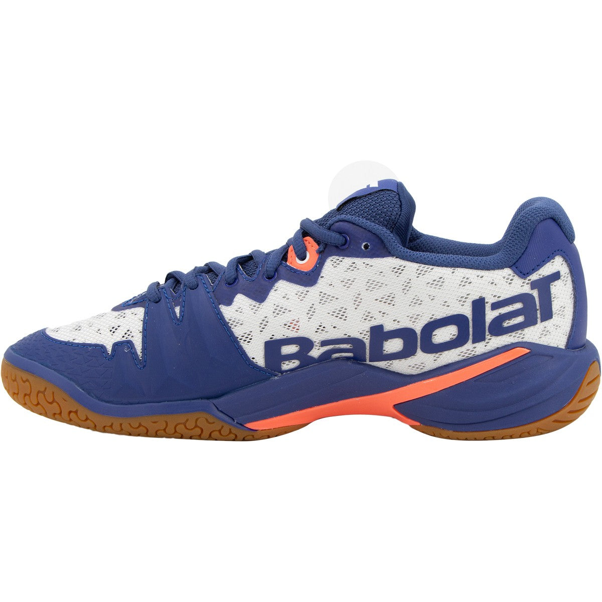Babolat Shadow 4 Badminton Shoe Men - White/Navy Badminton Shoes Babolat