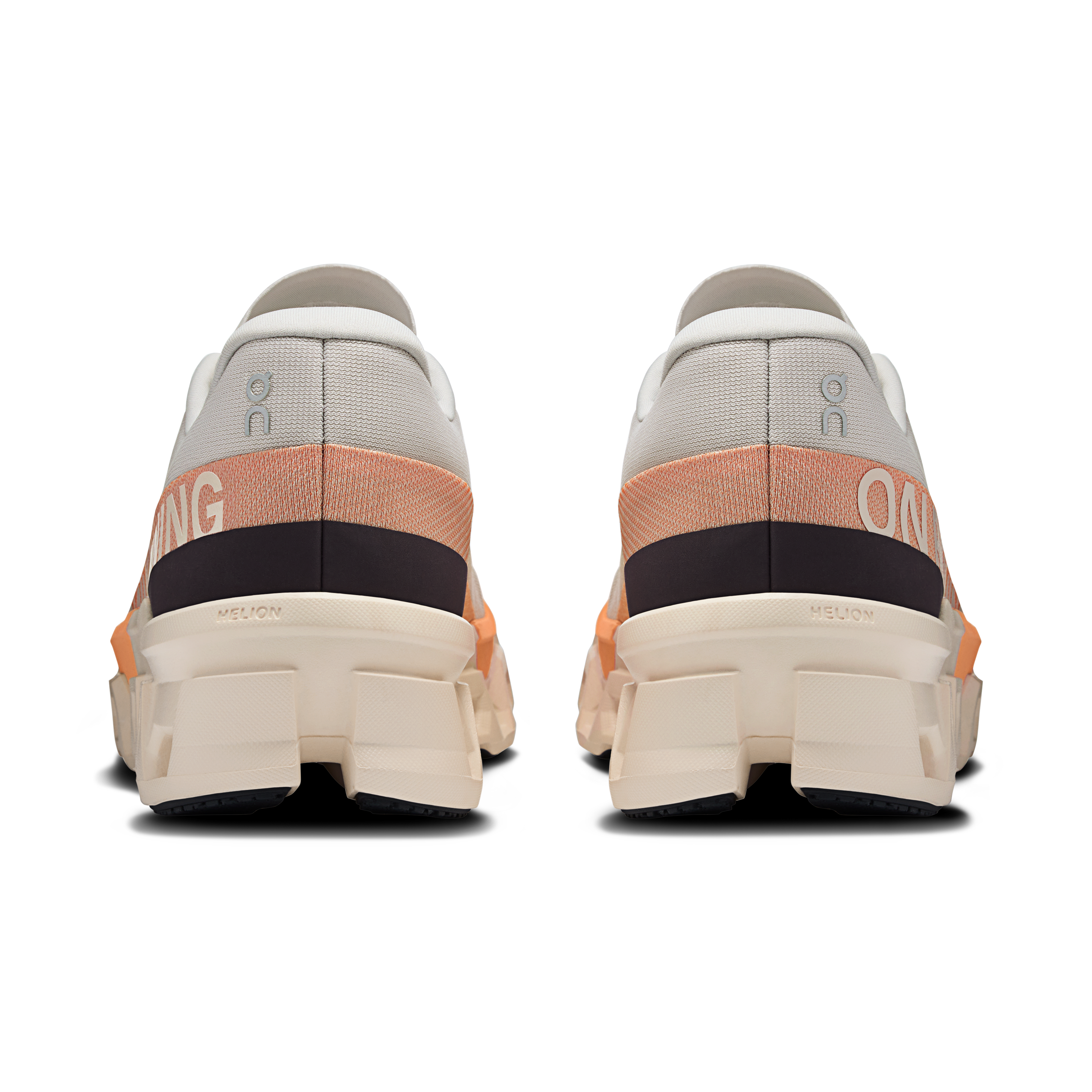 On Running Cloudmonster 2 Running Shoe Men - Glacier/Tangerine Running Shoes On Running