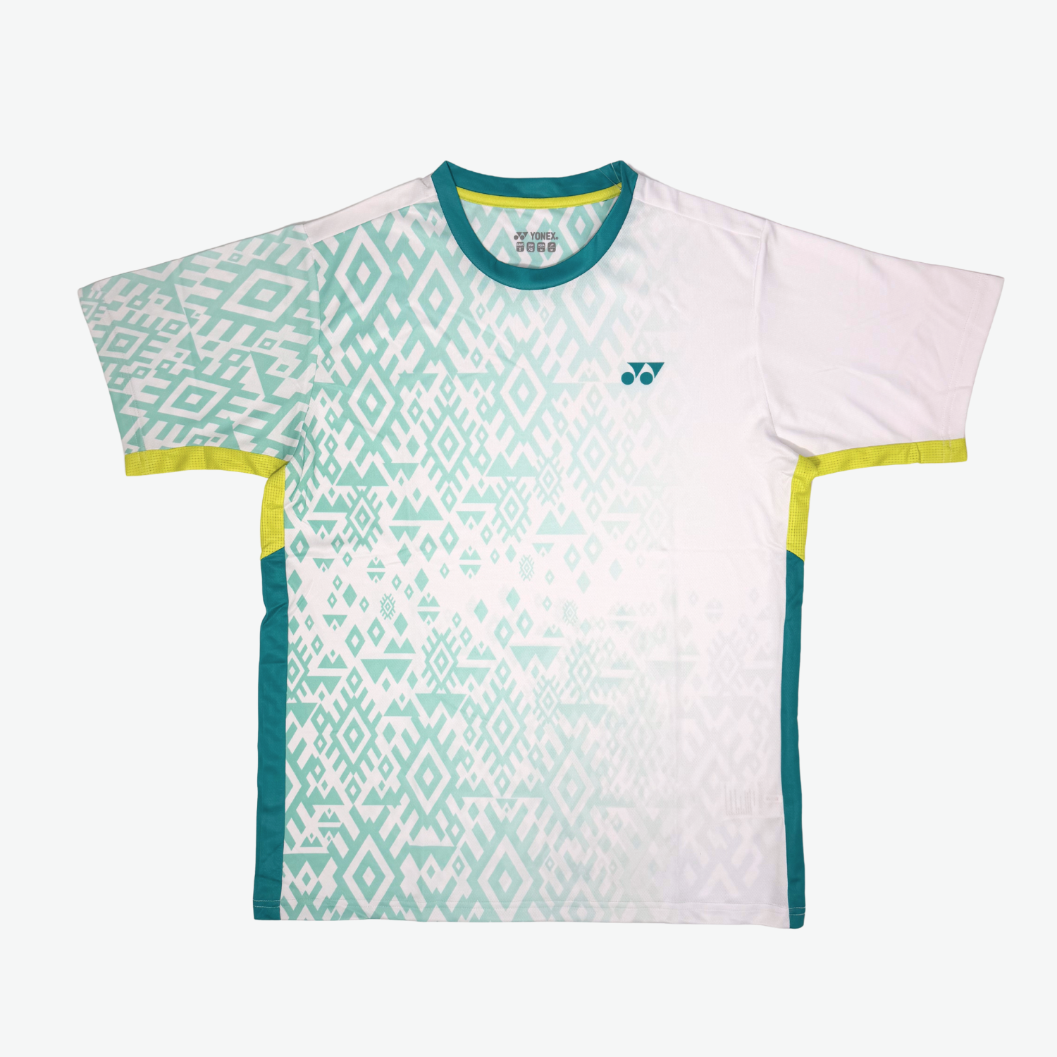 Yonex YTJ 11 Batik Fade 2 T-Shirt Junior - White White Clothing Yonex