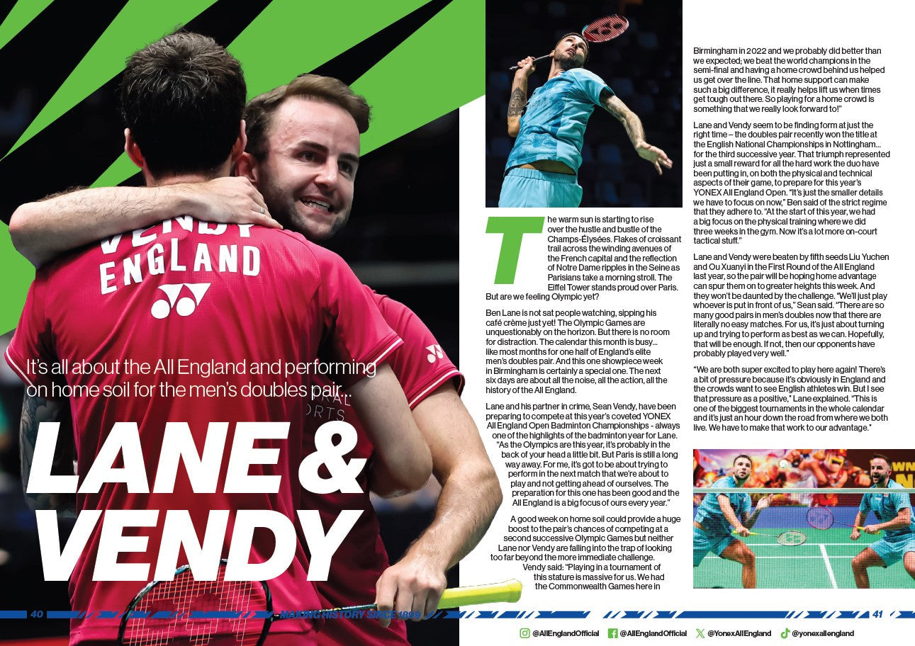 YAE 2024 Programme Clearance Yonex