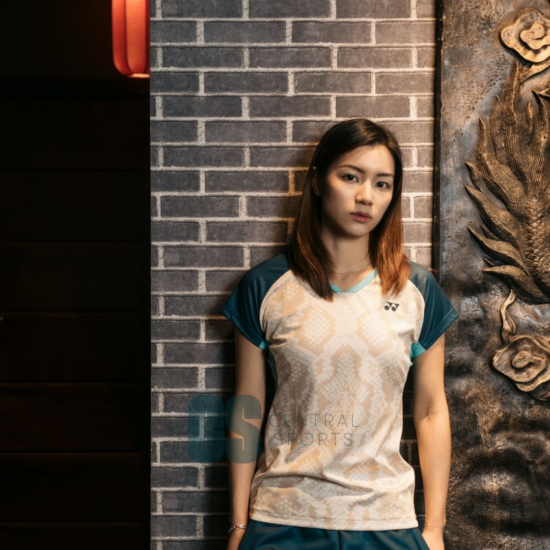 Yonex Snakeskin Game Top Womens Jade Clothing Yonex