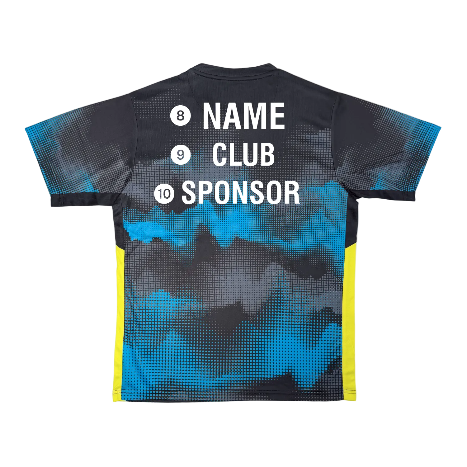 Yonex YTM 12 Mystic Mountains Crew Neck T-Shirt Unisex - Black Clothing Yonex