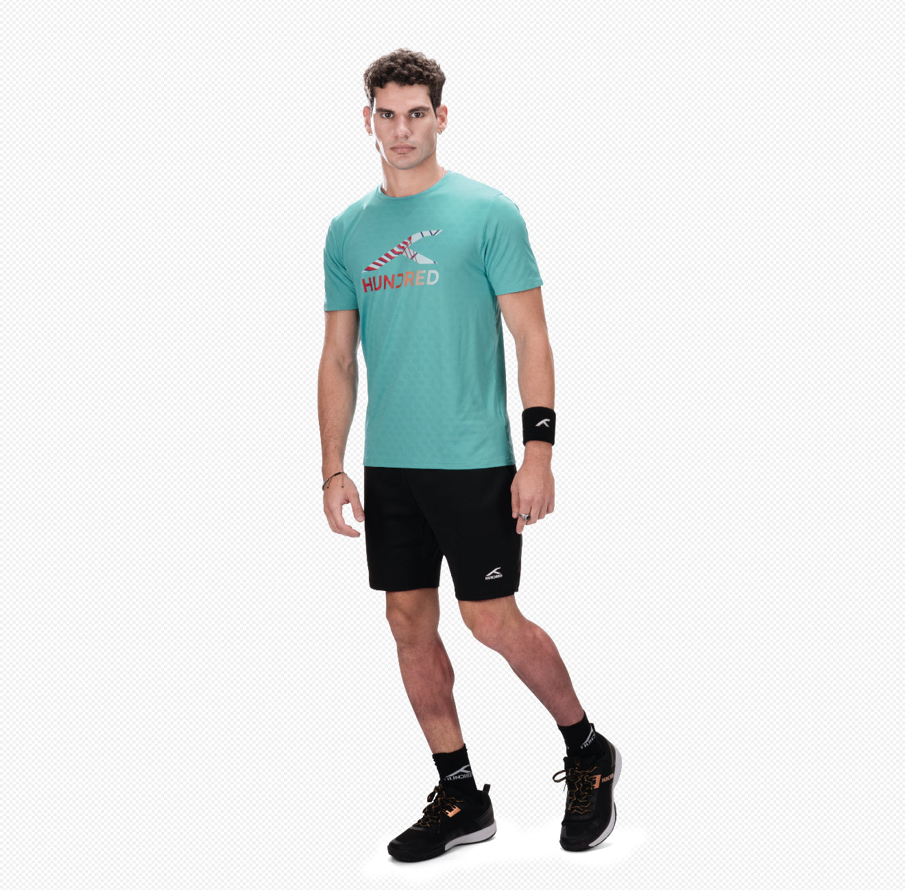 Hundred RN T-Shirt HBTS-5M022-3 Men - Blue Clothing Hundred