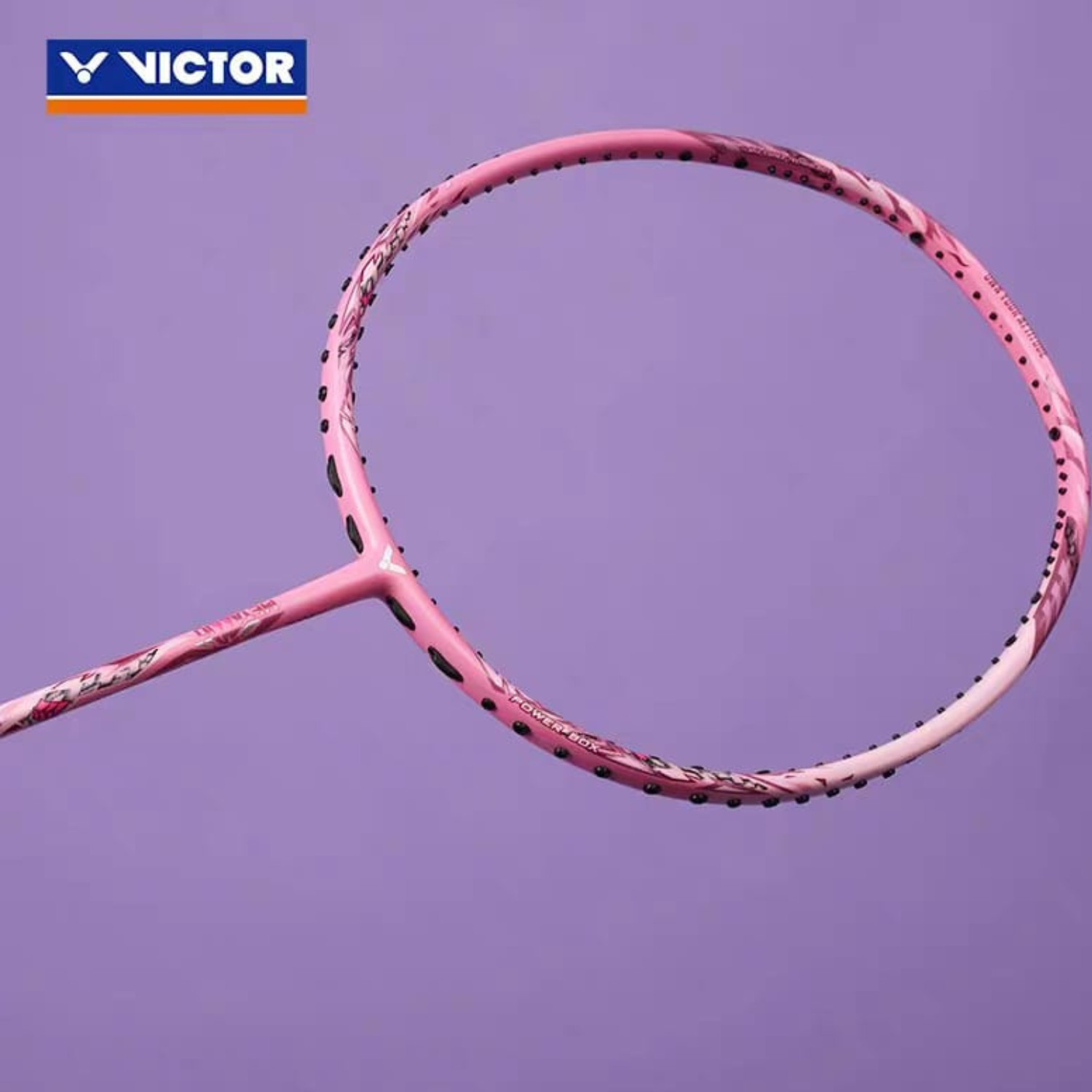 Victor Thruster K Ryuga Metallic LEE ZII JIA Badminton Racket - Pink Badminton Rackets Victor
