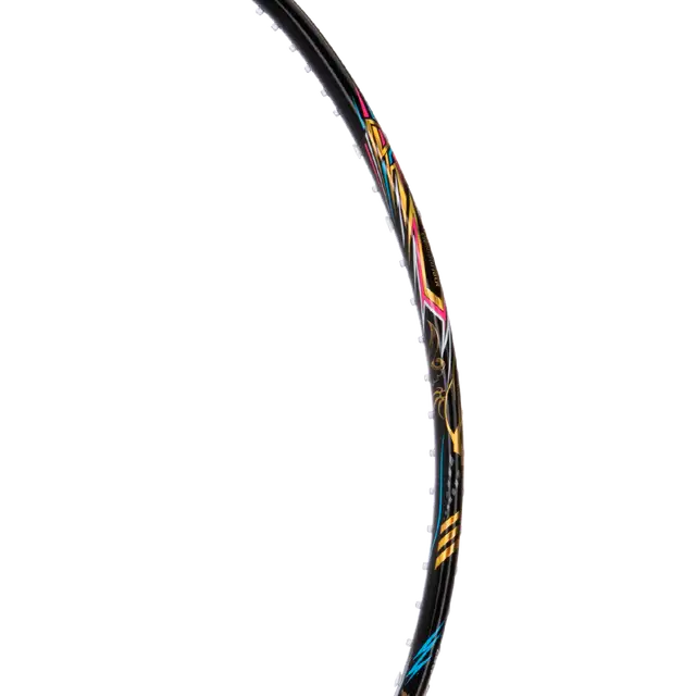 Hundred Battle 700 4U Badminton Racket - Black/Gold/Blue