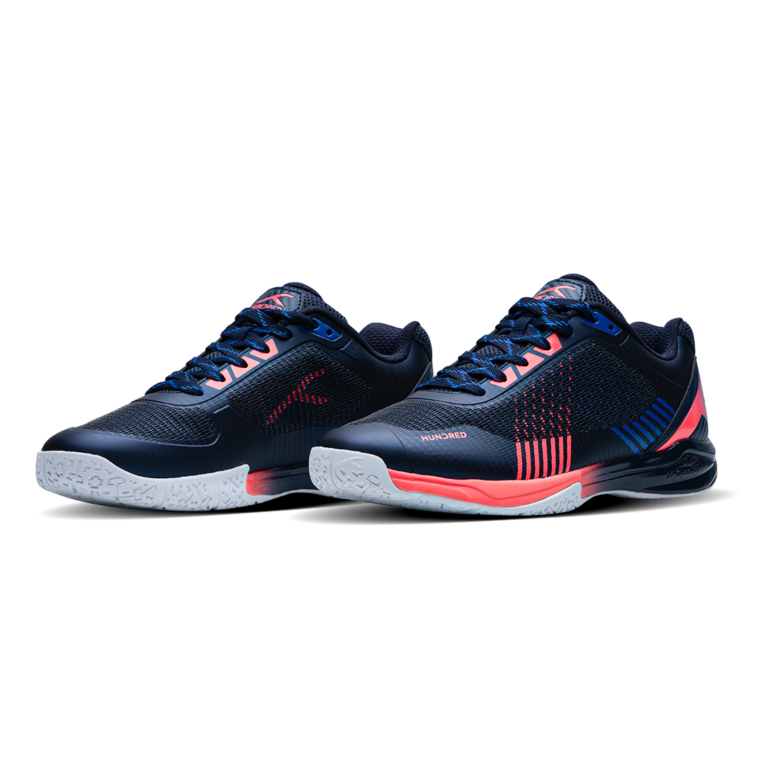 Hundred Beast Max Badminton Shoes - Navy Badminton Shoes Hundred