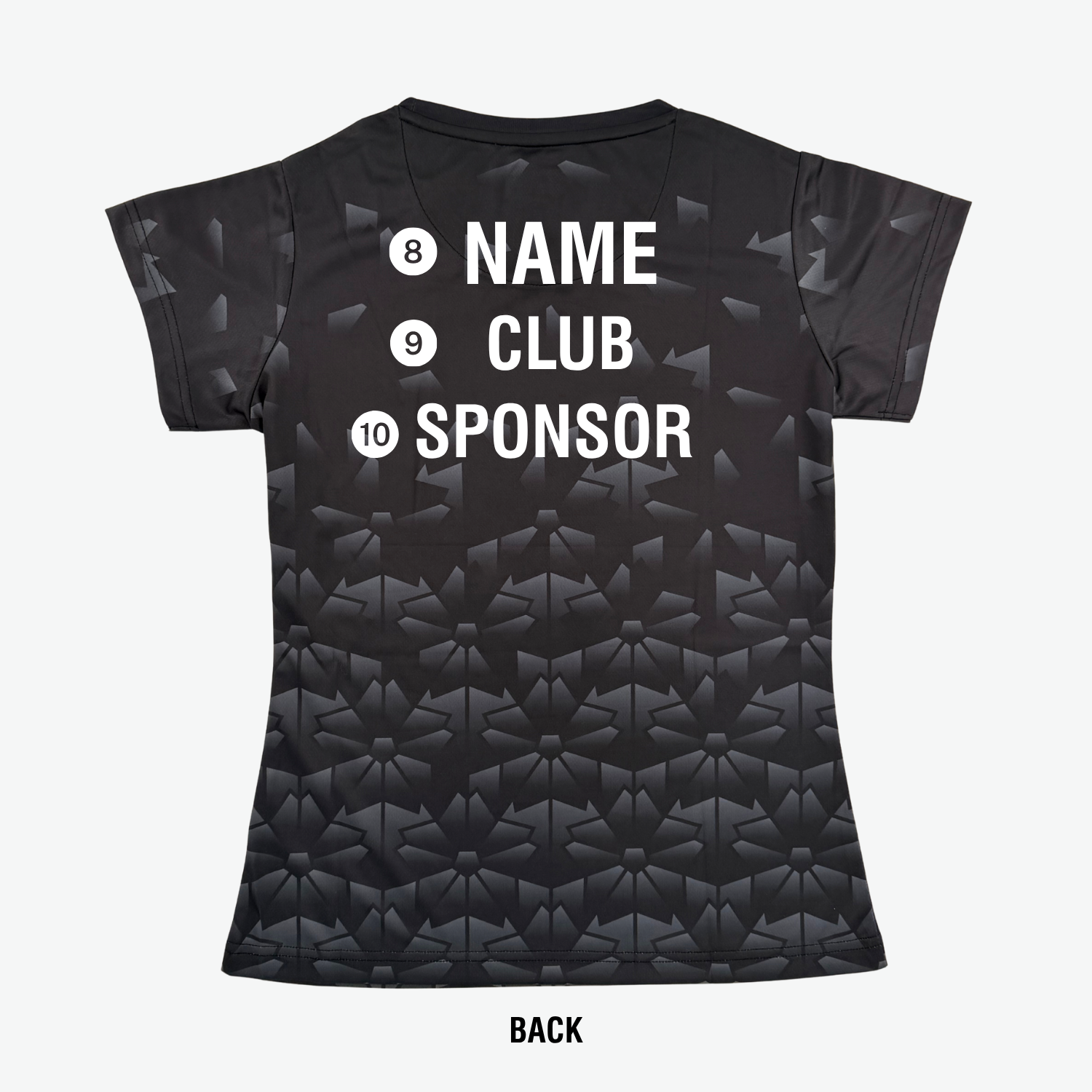 Yonex YTL 13 Sakura Womens T-Shirt Black Clothing Yonex