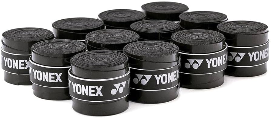 Yonex AC102-1EX Wet Super Grap Single Black (Solo) Overgrips Yonex