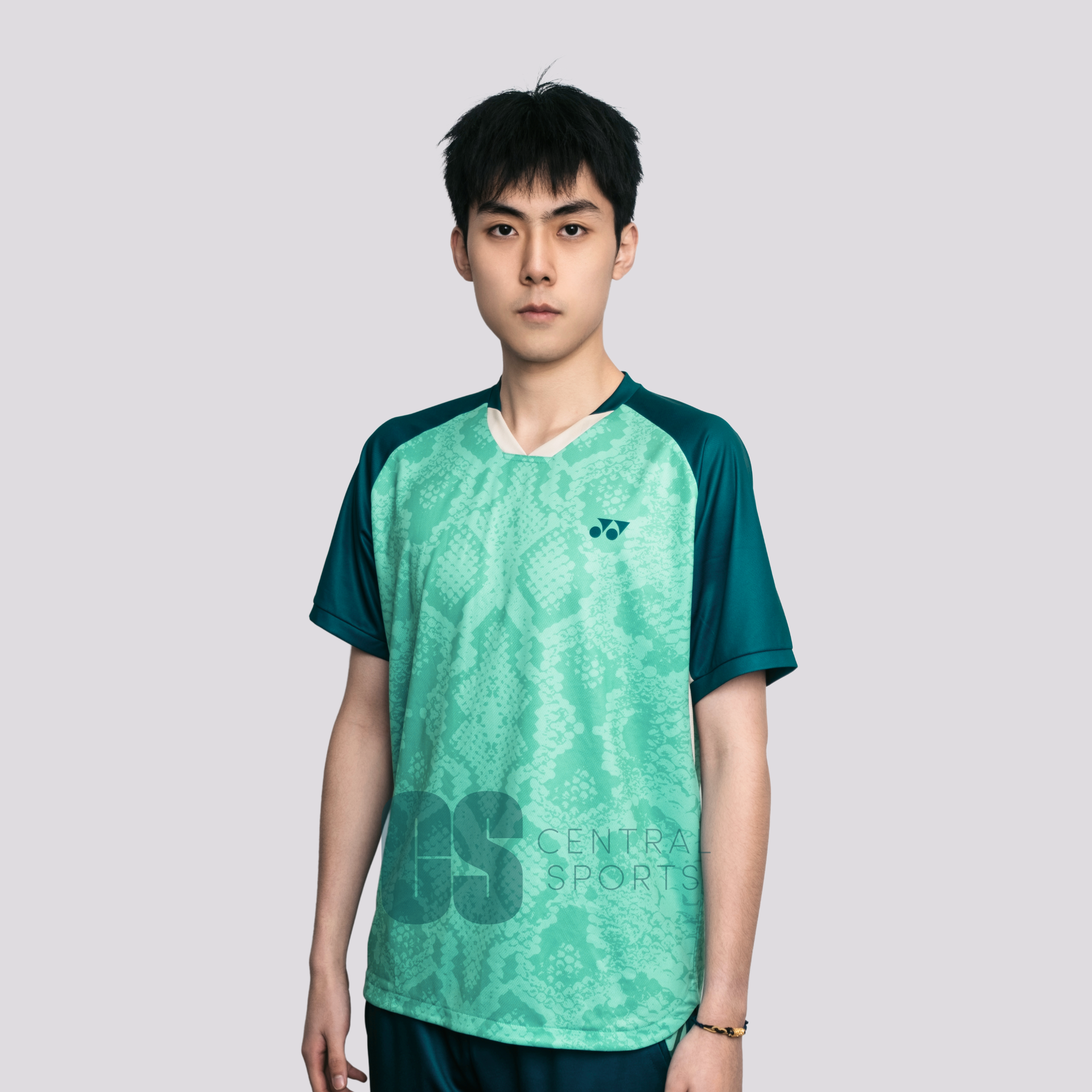 Yonex Snakeskin Game Top Mens Jade Jade Clothing Yonex