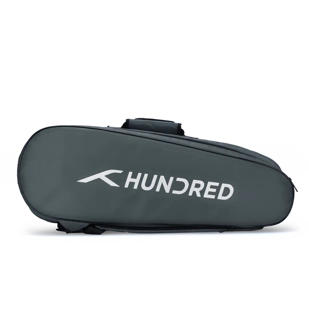 Hundred Cosmogear Badminton Kitbag - Dark Grey/Black Luggage Hundred