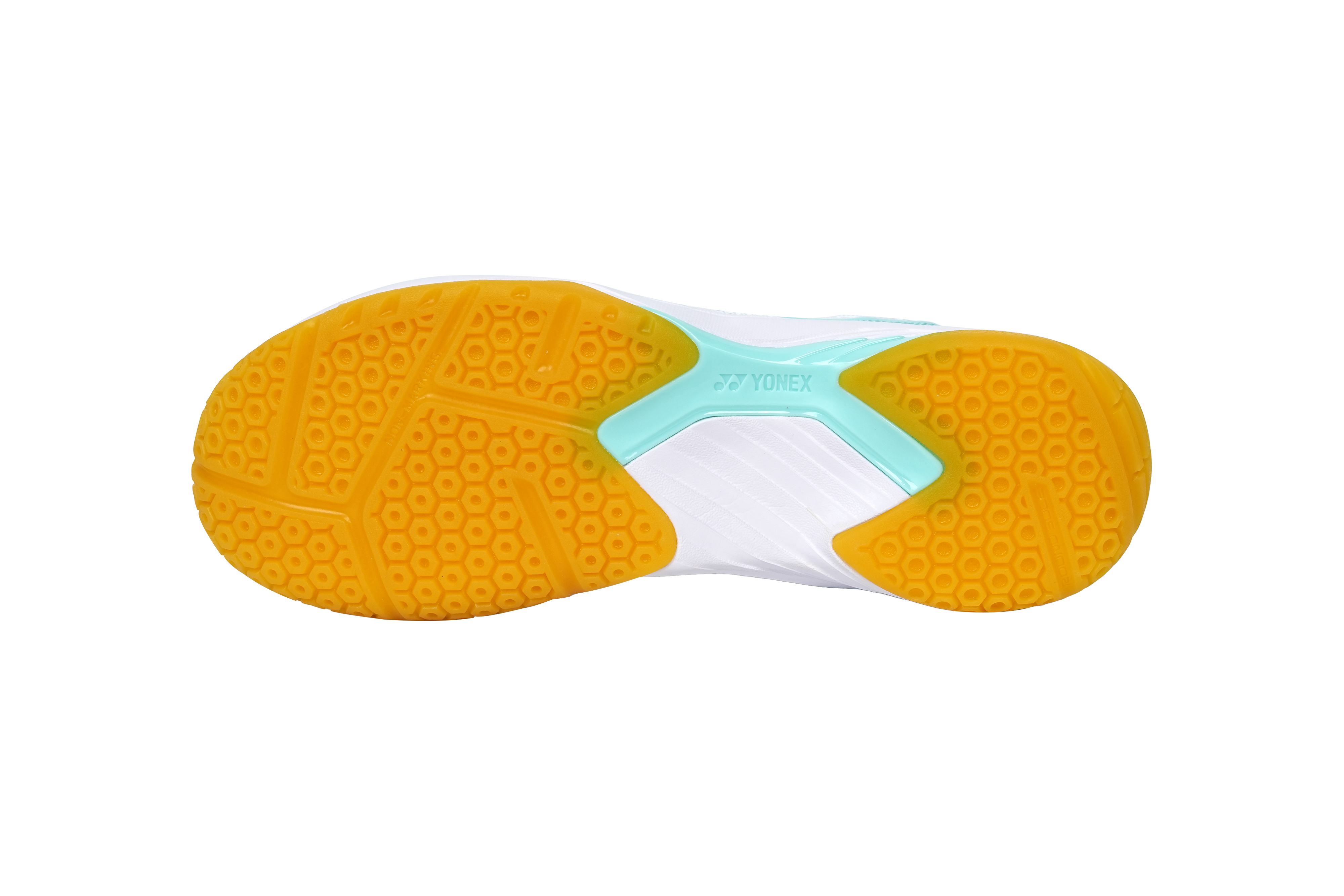 Yonex SHB101EX Power Cushion 101 Badminton Shoe Unisex - White/Mint Badminton Shoes Yonex