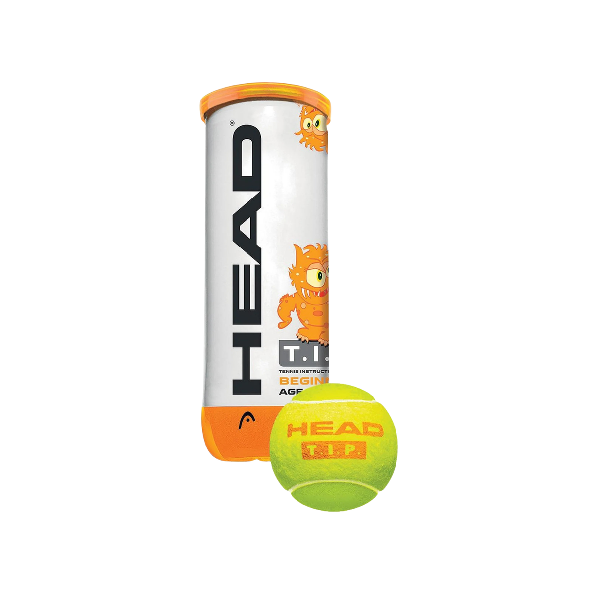 Head T.I.P Orange (3 ball tube) ORANGE One Size Clearance Head
