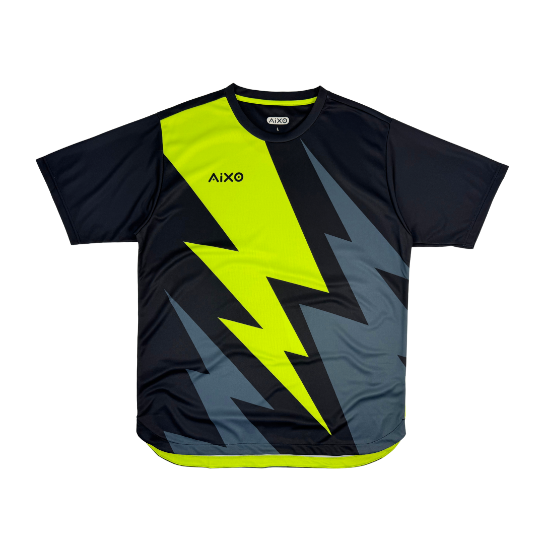 Aixo Bolt 3 Mens T-Shirt - Black T Shirt Aixo