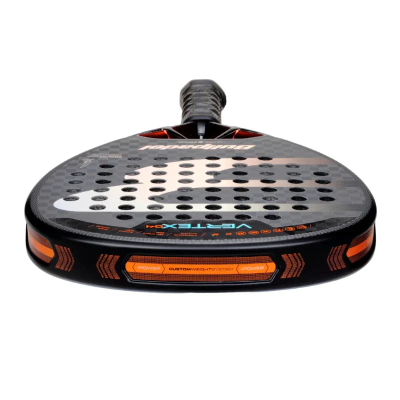 BullPadel Vertex 04 Padel Racket - Grey