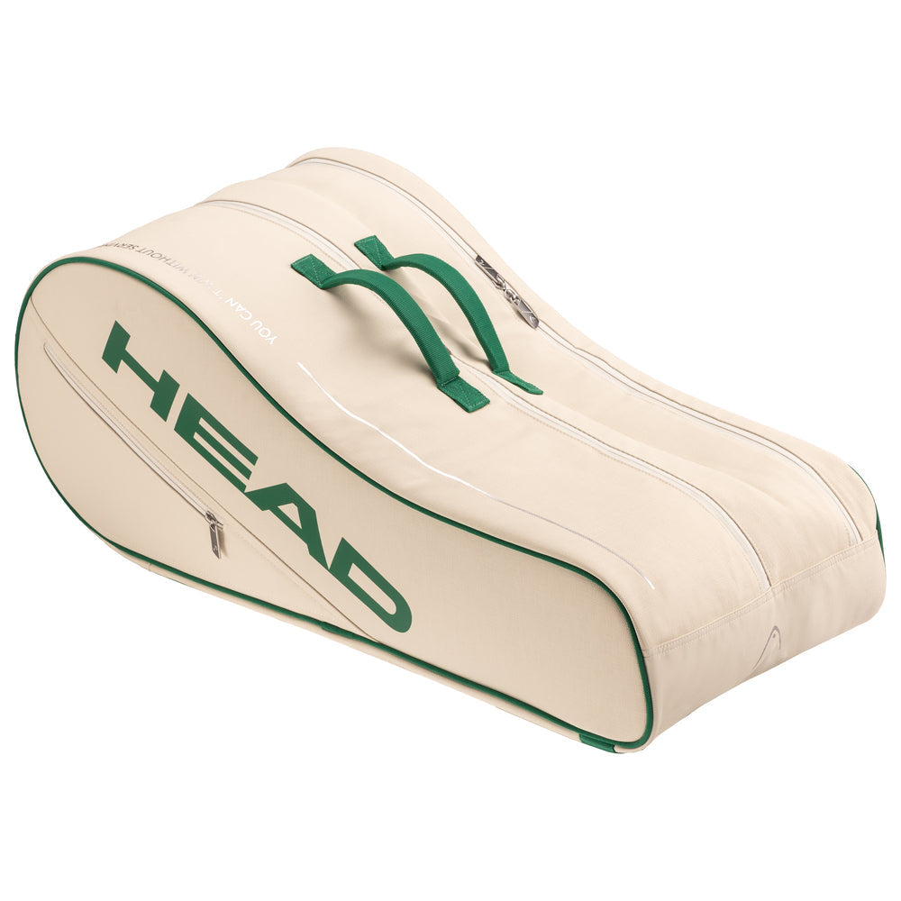 Head Arthur Ashe 2025 Limited Edition Tennis Racket Bag - White/Green