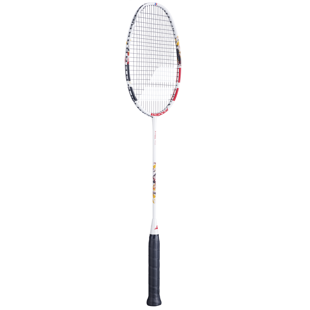 Babolat X-Feel Rise 2025 Unstrung Badminton Racket (601485) - White/Red Badminton Rackets Babolat