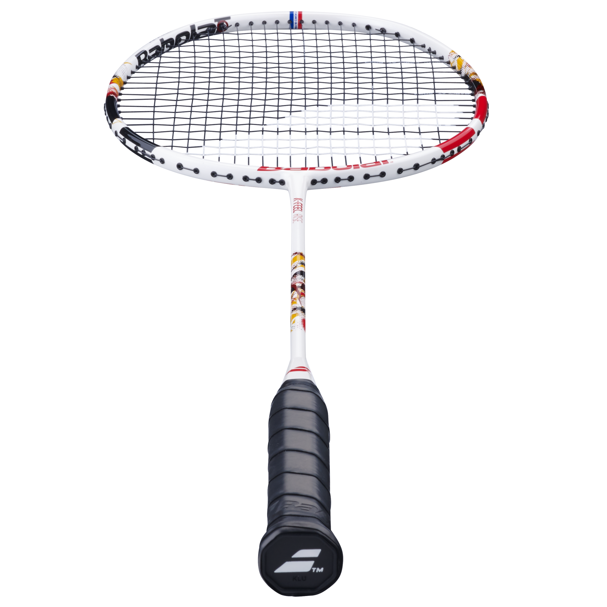 Babolat X-Feel Rise 2025 Unstrung Badminton Racket (601485) - White/Red Badminton Rackets Babolat