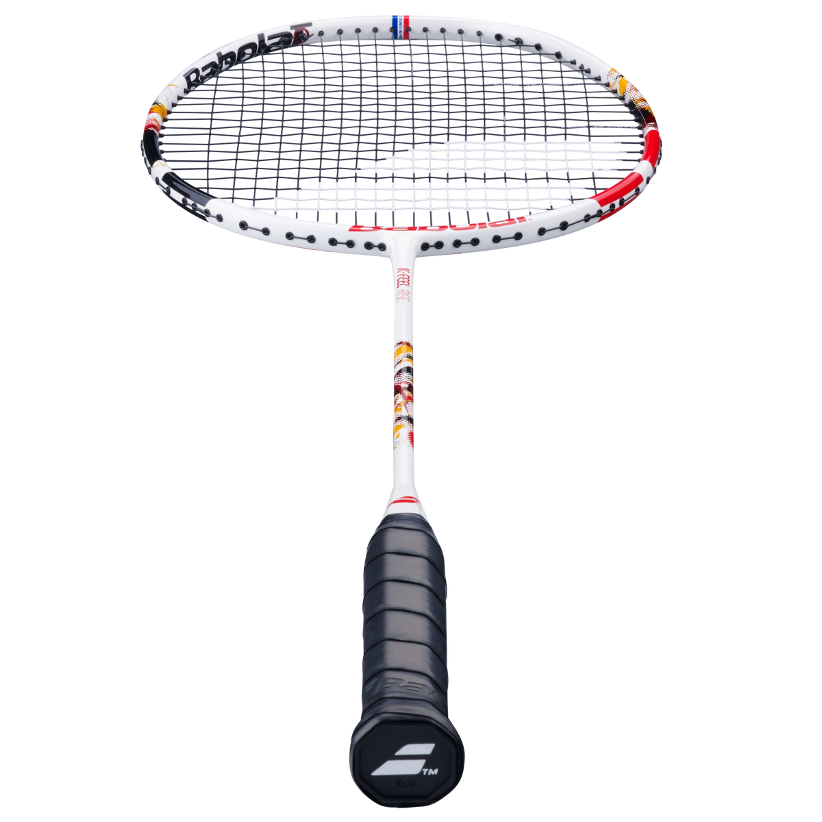 Babolat X-Feel Rise 2025 Unstrung Badminton Racket (601485) - White/Red Badminton Rackets Babolat