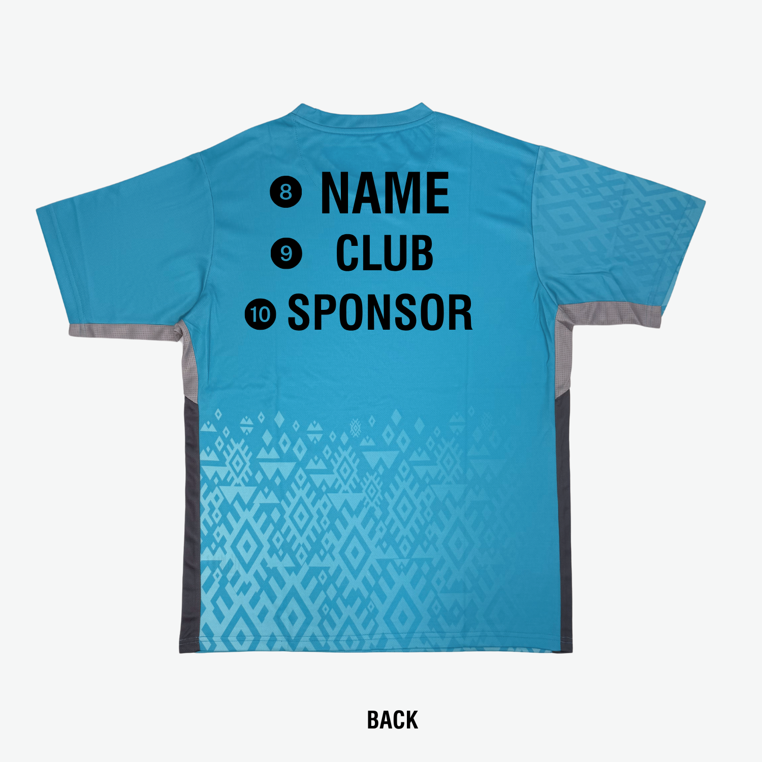 Yonex YTJ 11 Batik Fade 2 T-Shirt Junior - Blue Sea Clothing Yonex