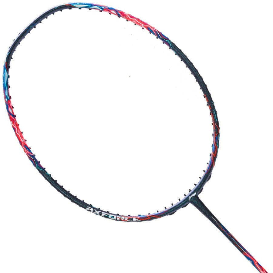 Li-Ning Axforce 90 Tiger Max Badminton Racket - Molten Lava Badminton Rackets Li-Ning