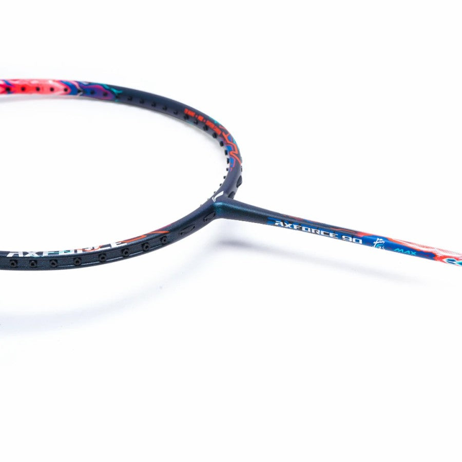 Li-Ning Axforce 90 Tiger Max Badminton Racket - Molten Lava Badminton Rackets Li-Ning