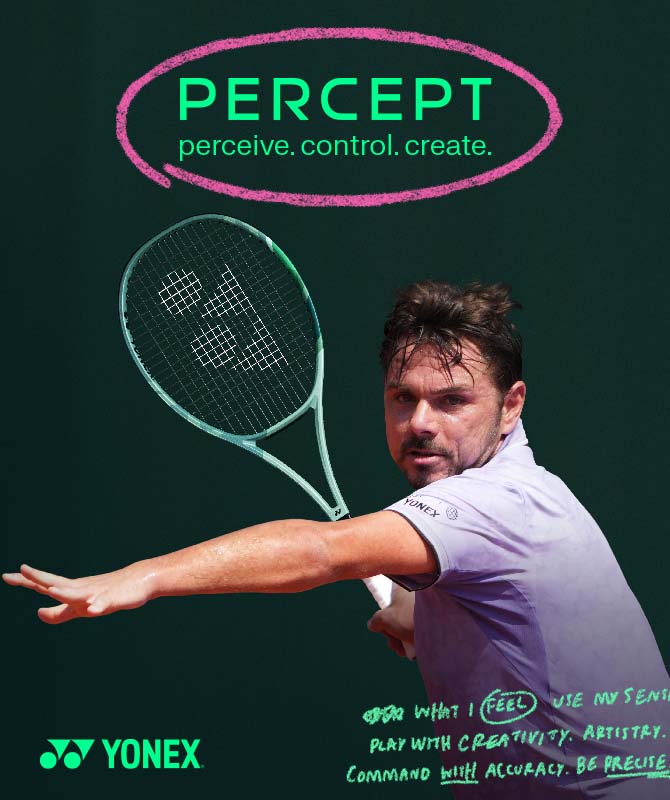 Yonex Percept 97D Tennis Racket 320g Unstrung - Olive Green Tennis Rackets Yonex