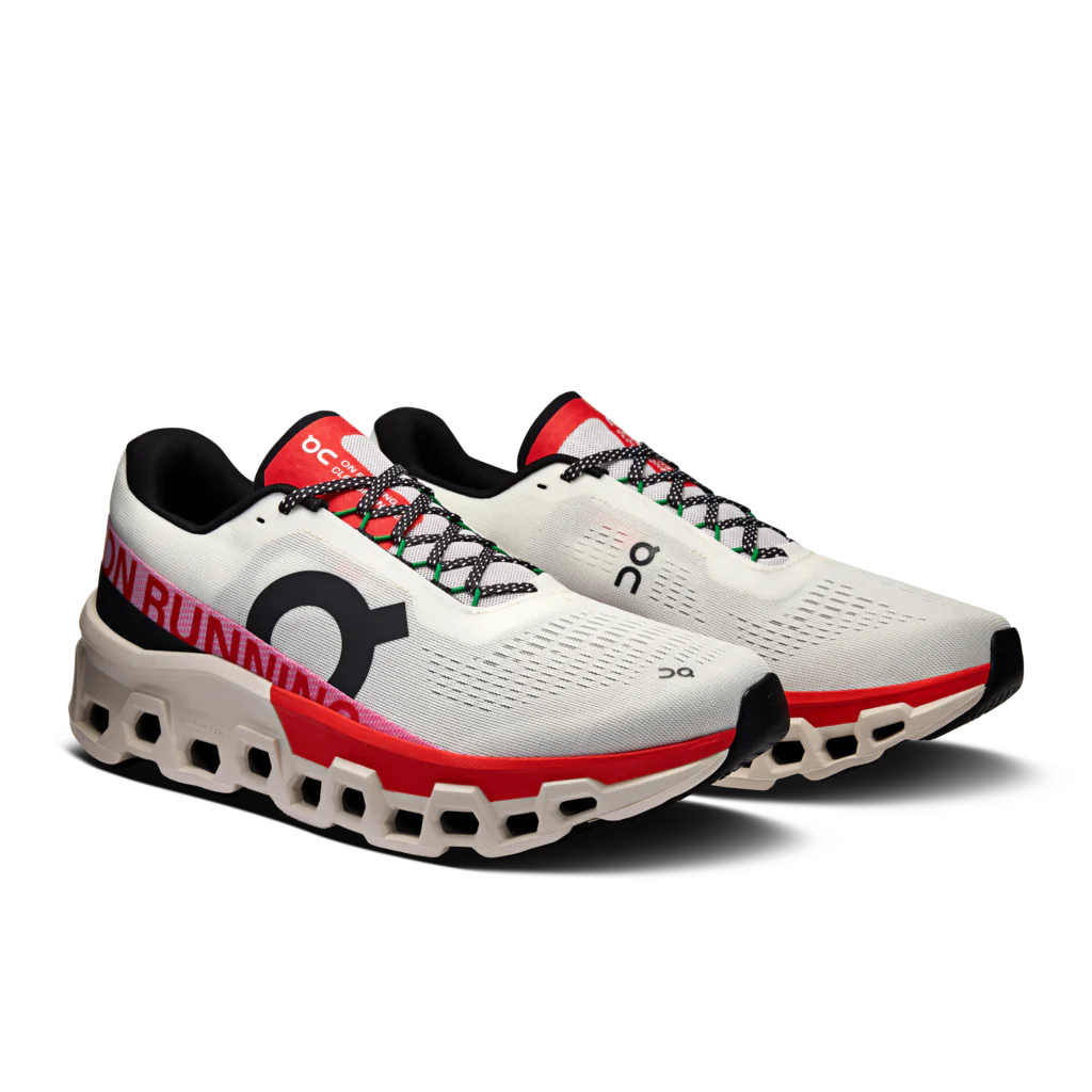 On Cloudmonster 2 Running Shoes Men - Ivory/Silver Running Shoes On Running