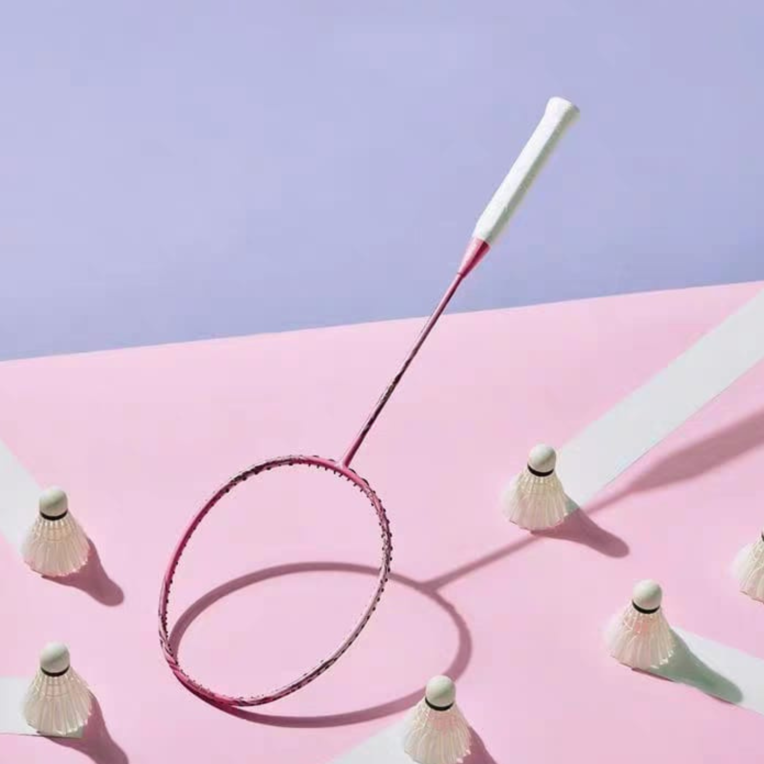 Victor Thruster K Ryuga Metallic LEE ZII JIA Badminton Racket - Pink Badminton Rackets Victor