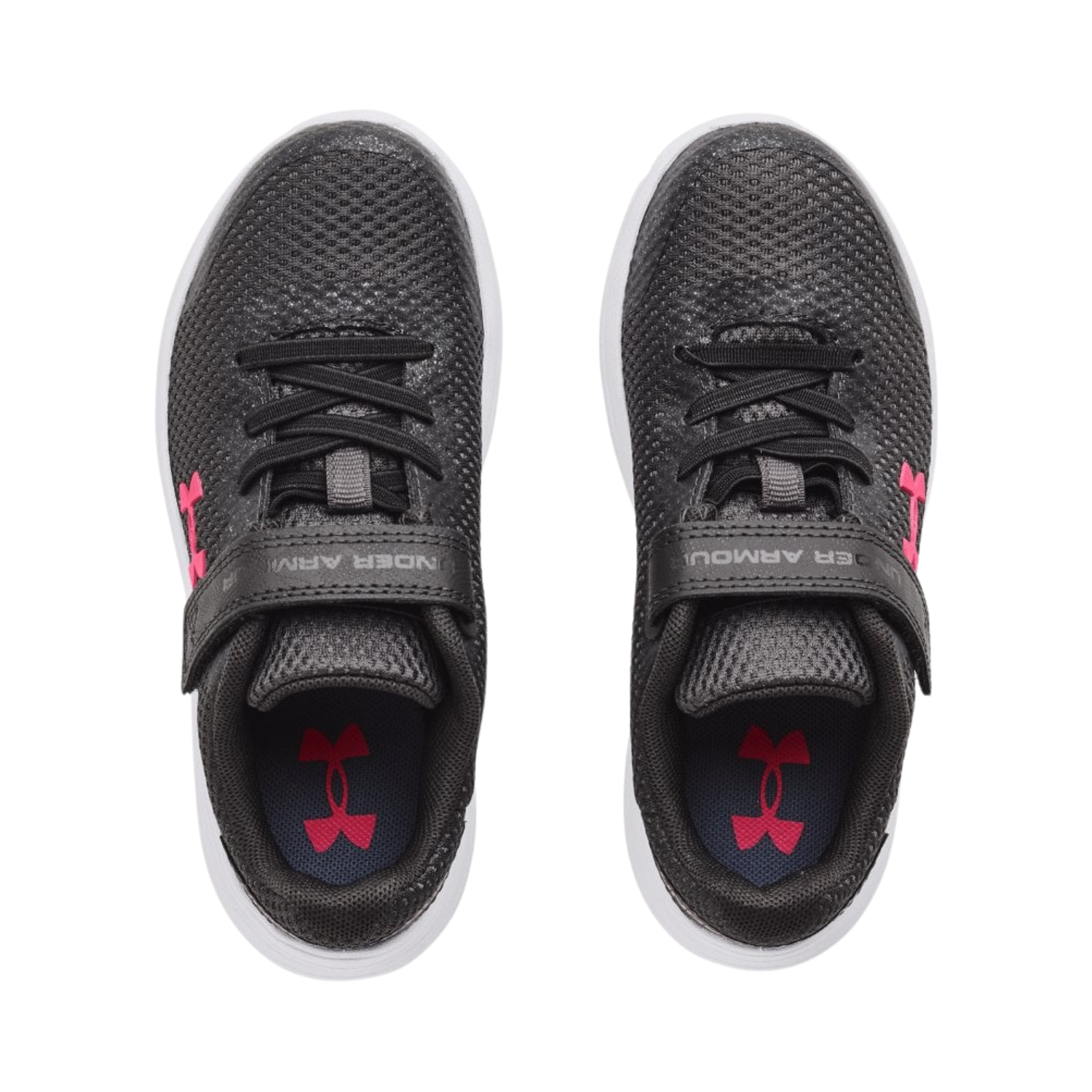 Under Armour PS Surge 2 AC 3022871 Girls (Jet Grey/White/Cerise) Clearance Under Armour