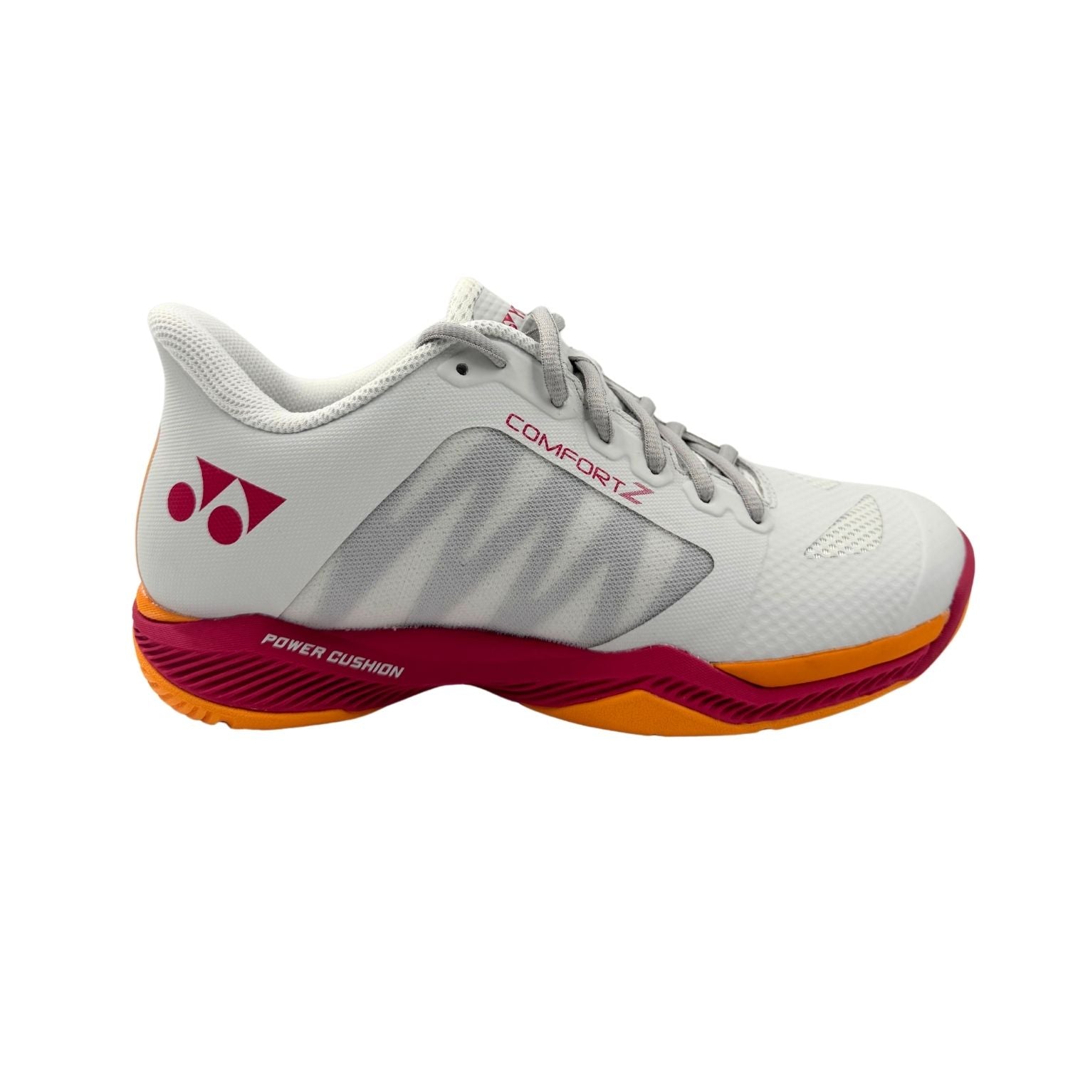 Yonex Power Cushion Comfort Z3 Badminton Shoe Women - White/Red Badminton Shoes Yonex