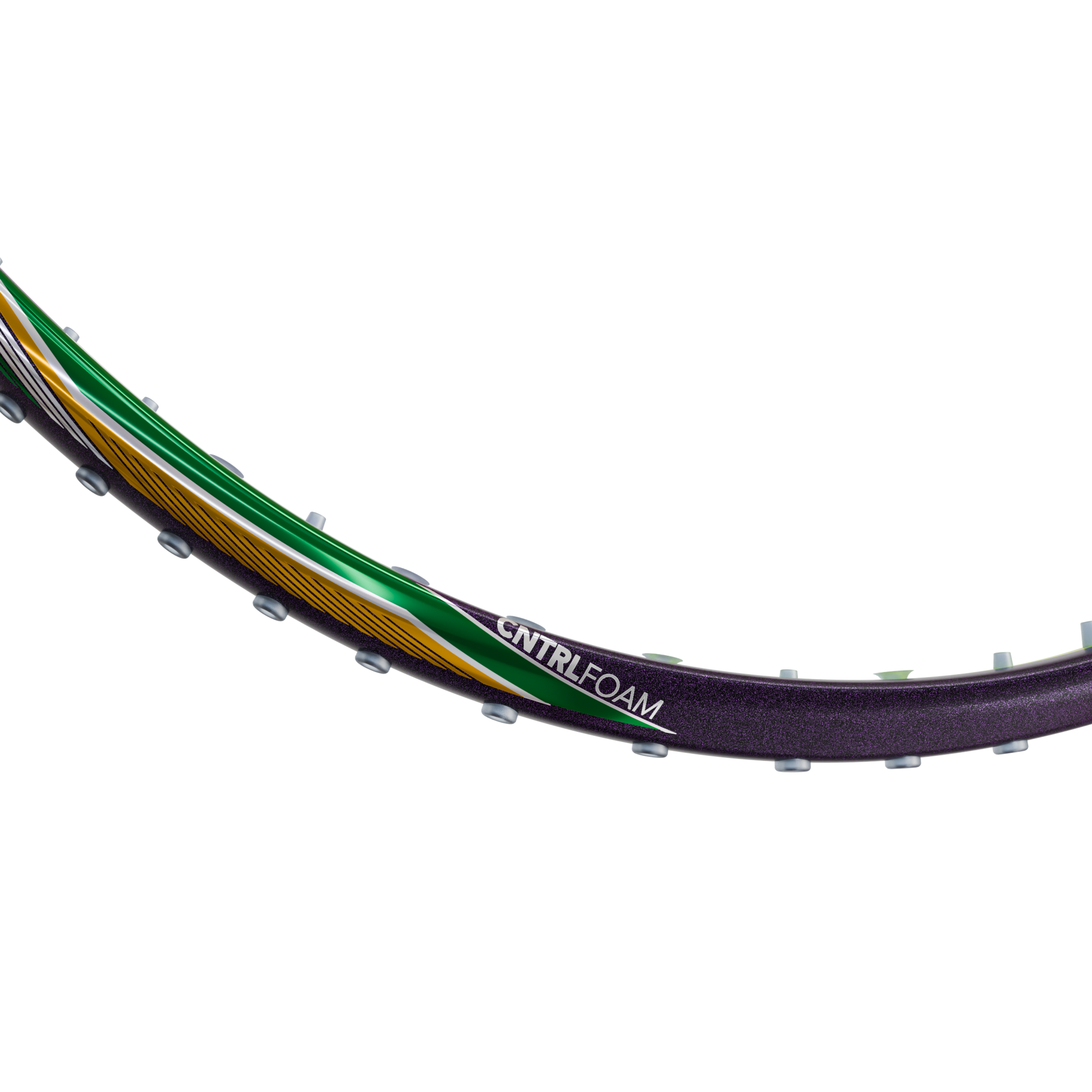 Hundred Hyfonic 7 Badminton Racket - Purple/Green