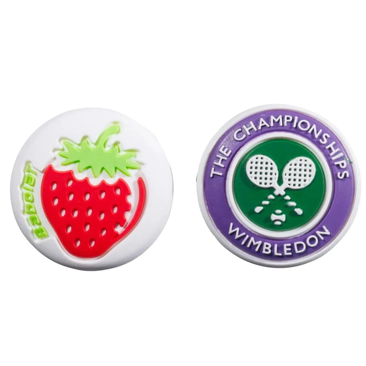 Babolat Wimbledon Dampener X2, Tennis Vibration Dampener, back view
