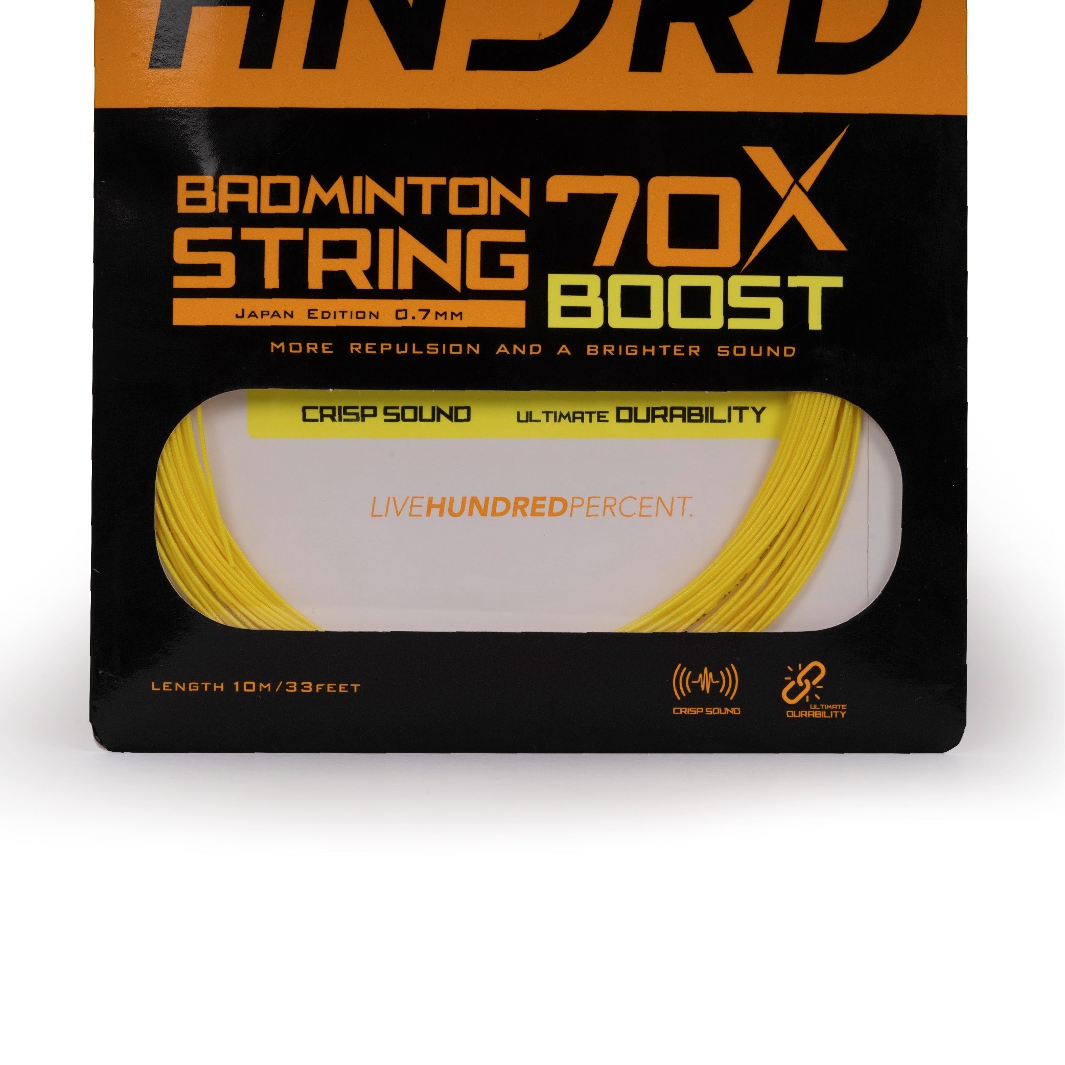 Hundred 70X Boost Badminton String HBAA-2M041-2 String (Packs) Hundred