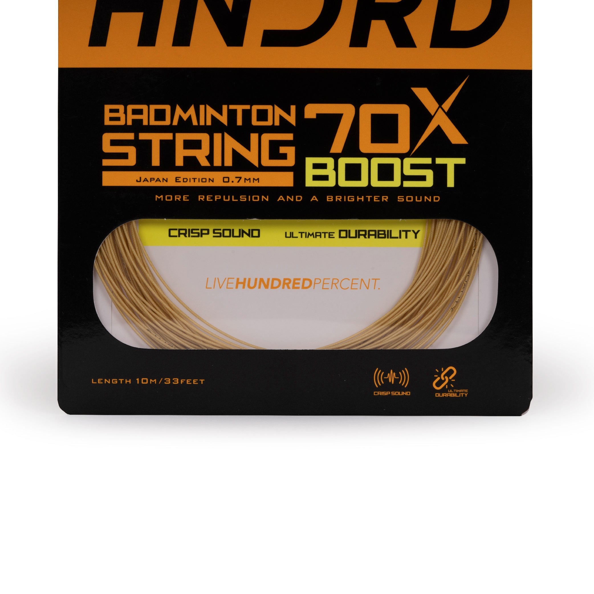 Hundred 70X Boost Badminton String HBAA-2M041-6