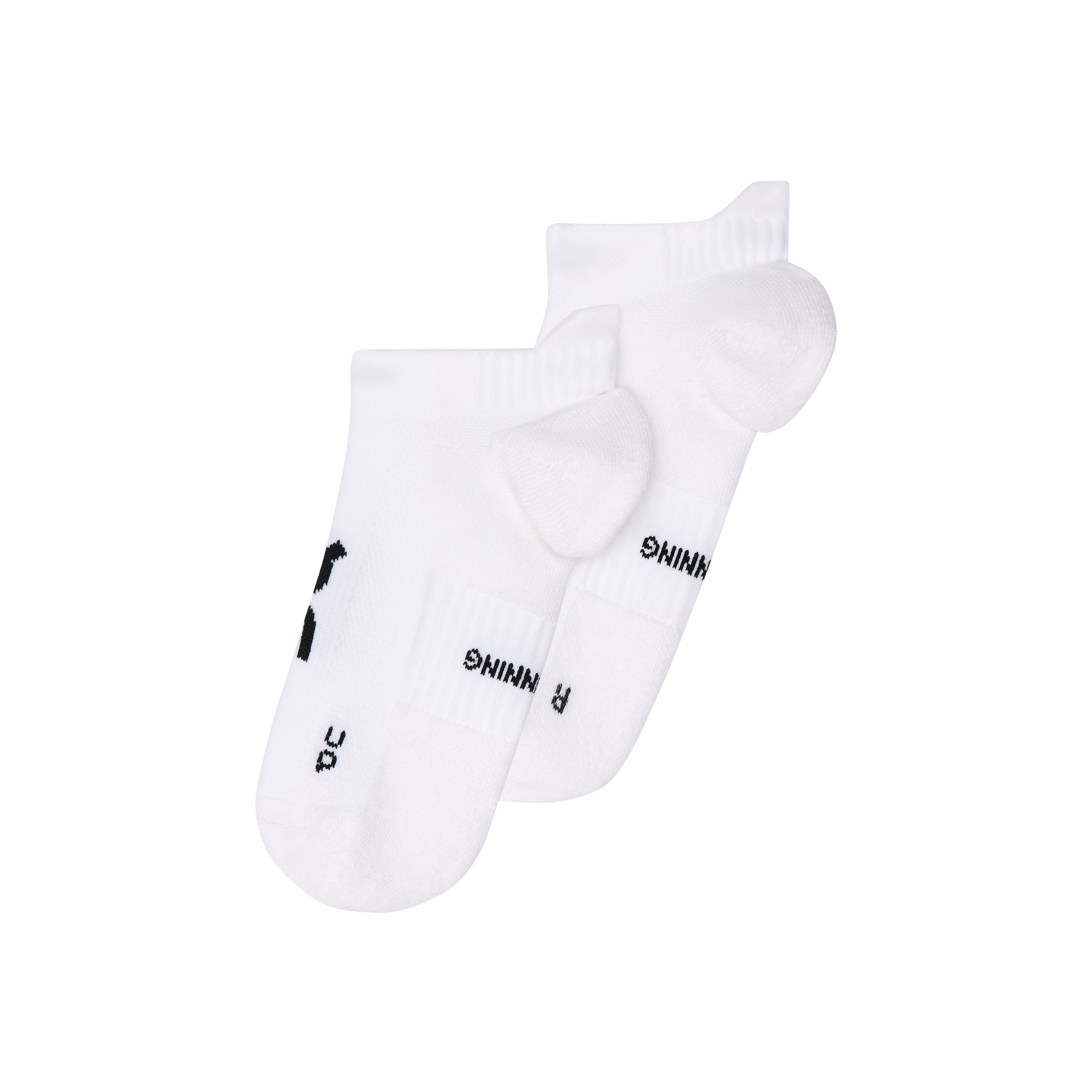On Running Core Run Sock Low 2 Pack - White White Clothing On Running