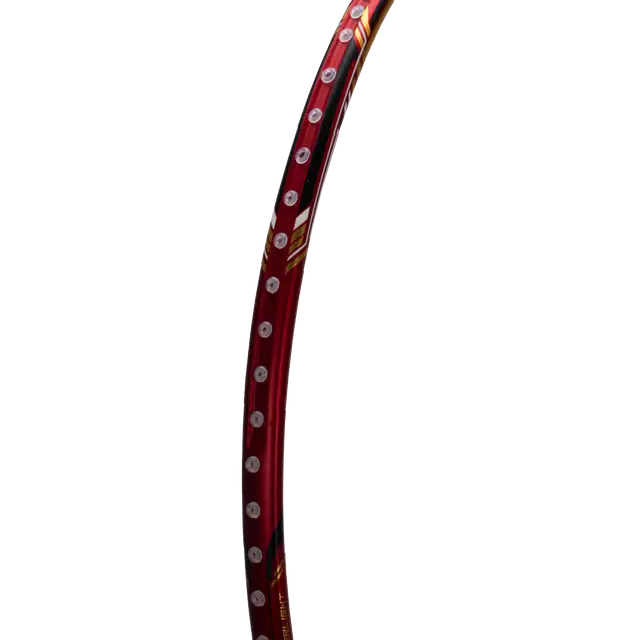 Hundred Nuclear 72 6U Badminton Racket - Dark Red/Black/Gold Badminton Rackets Hundred
