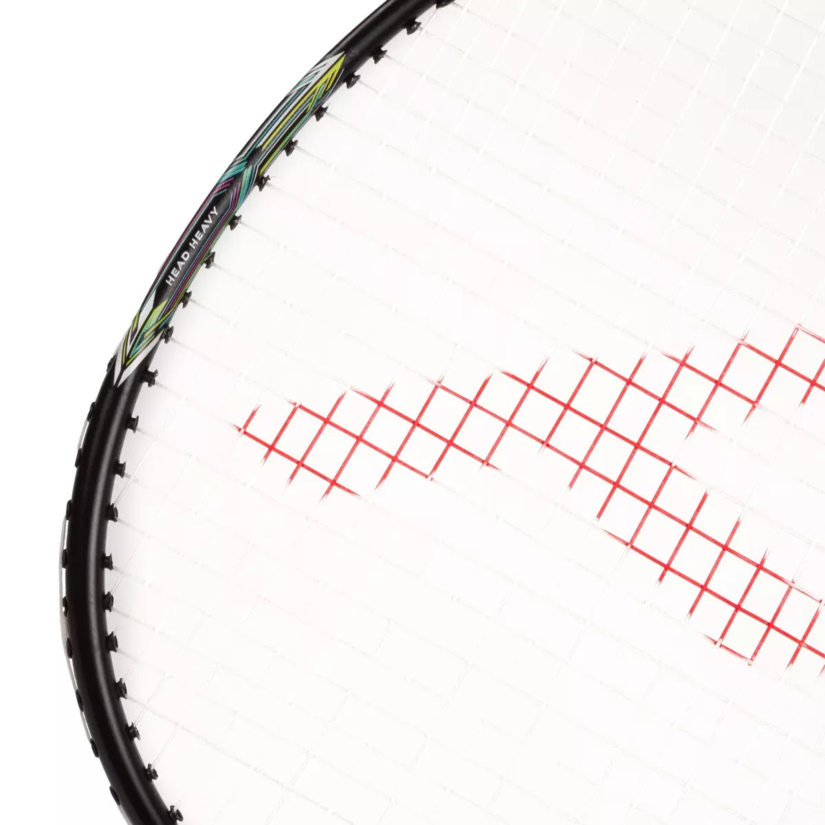 Hundred Powertek 200 2U Badminton Racket - Black Badminton Rackets Hundred