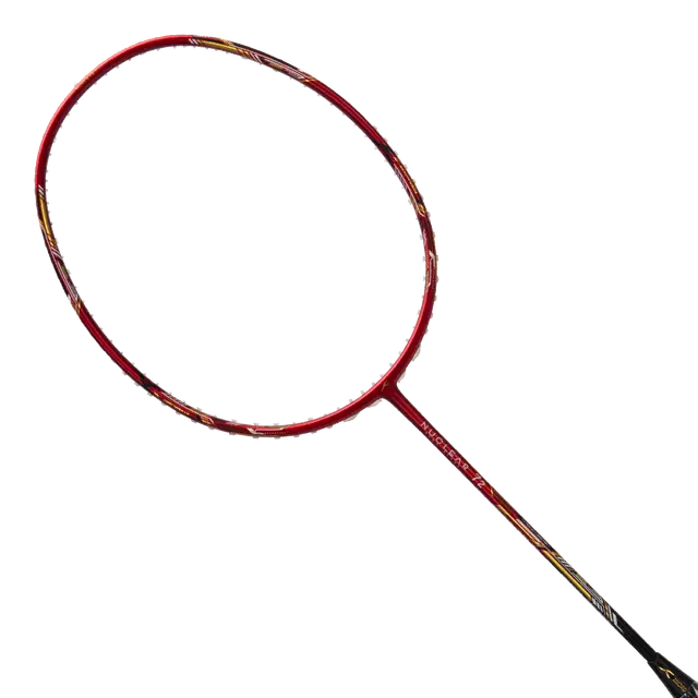 Hundred Nuclear 72 6U Badminton Racket - Dark Red/Black/Gold Badminton Rackets Hundred