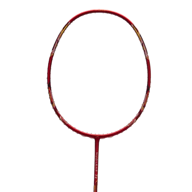 Hundred Nuclear 72 6U Badminton Racket - Dark Red/Black/Gold Badminton Rackets Hundred