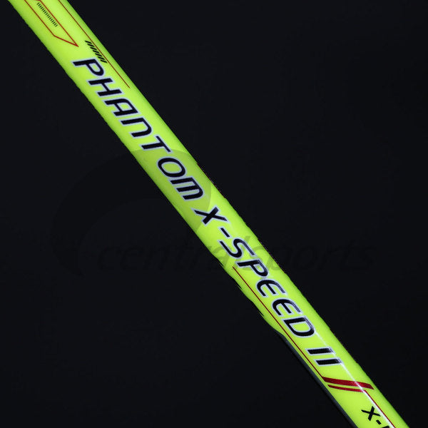 Ashaway Phantom X-Speed II Badminton Racket (Strung) - Lime Badminton Rackets Ashaway