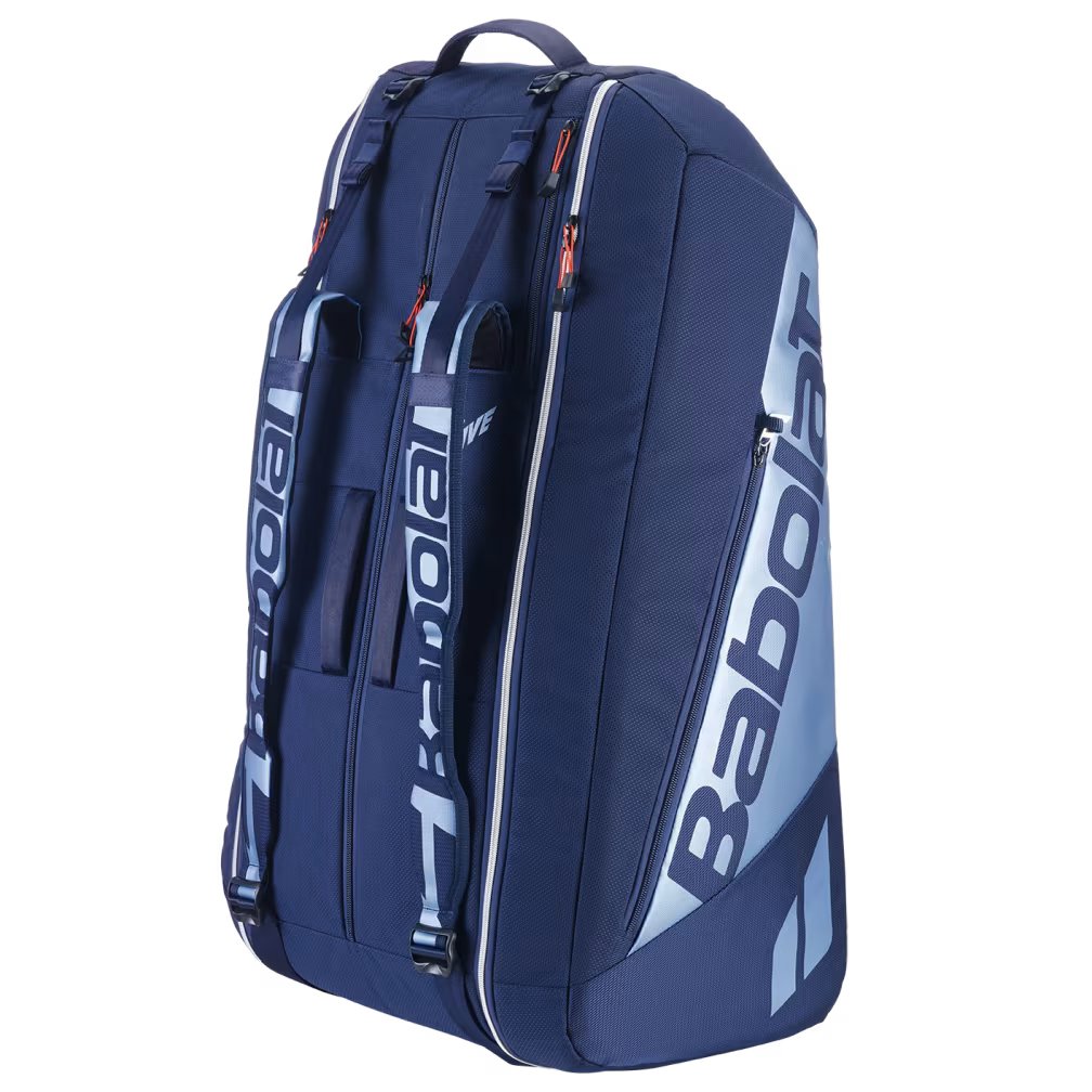Babolat RH12 Pure Drive Racket Bag 100L, Blue, back view