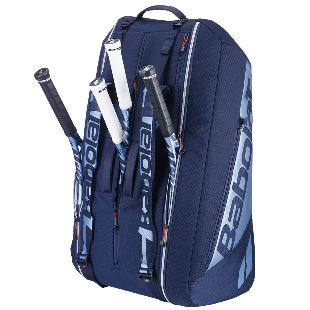 Babolat RH12 Pure Drive Racket Bag 100L (751233) - Blue Luggage Babolat